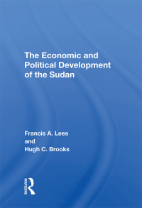 صورة الغلاف: Economic-pol Dev Sudan 1st edition 9780367022297