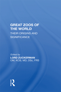 Titelbild: Great Zoos Of The World 1st edition 9780367172282