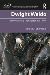 Cover image: Dwight Waldo 1st edition 9781138390850