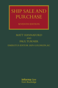 صورة الغلاف: Ship Sale and Purchase 7th edition 9781138390768