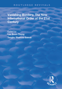 Cover image: Vanishing Borders 1st edition 9781138390362