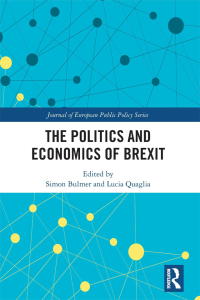 Cover image: The Politics and Economics of Brexit 1st edition 9780367584399