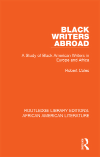 Omslagafbeelding: Black Writers Abroad 1st edition 9781138389571