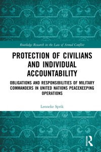 Imagen de portada: Protection of Civilians and Individual Accountability 1st edition 9780367726799