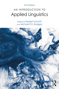 Cover image: An Introduction to Applied Linguistics 3rd edition 9781138290129