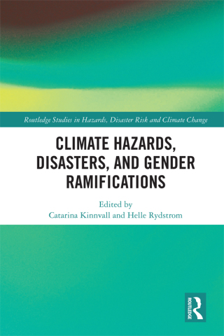 Imagen de portada: Climate Hazards, Disasters, and Gender Ramifications 1st edition 9781138354364