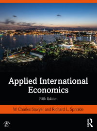 Cover image: Applied International Economics 5th edition 9781138388451