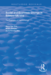 Imagen de portada: Social and Economic Change in Eastern Ukraine 1st edition 9781138386228