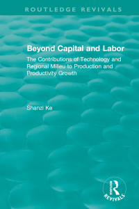 Omslagafbeelding: Beyond Capital and Labor 1st edition 9781138385085
