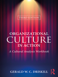 Imagen de portada: Organizational Culture in Action 3rd edition 9781138384569