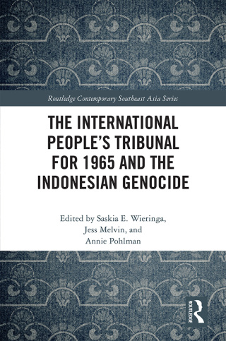 Imagen de portada: The International People’s Tribunal for 1965 and the Indonesian Genocide 1st edition 9780367662295