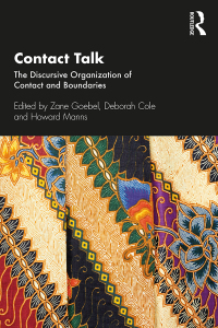 Omslagafbeelding: Contact Talk 1st edition 9781138370753