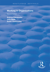 Omslagafbeelding: Working in Organisations 1st edition 9781138370401