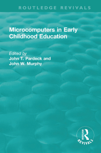 Cover image: Microcomputers in Early Childhood Education 1st edition 9781138370142