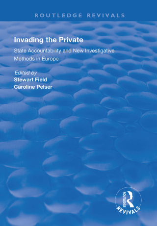 Imagen de portada: Invading the Private 1st edition 9781138369580
