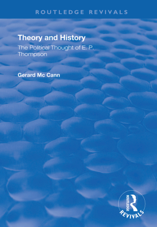 صورة الغلاف: Theory and History 1st edition 9781138369450