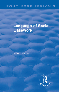 Cover image: Language of Social Casework 1st edition 9781138368453