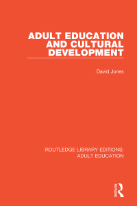 Imagen de portada: Adult Education and Cultural Development 1st edition 9781138368361
