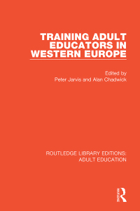 Imagen de portada: Training Adult Educators in Western Europe 1st edition 9781138366954