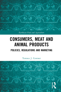 表紙画像: Consumers, Meat and Animal Products 1st edition 9780367671433