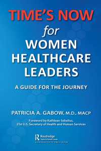Cover image: TIME'S NOW for Women Healthcare Leaders 1st edition 9781138365582