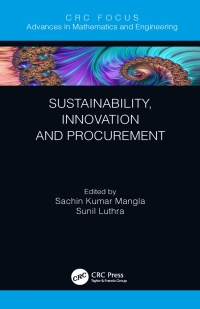 صورة الغلاف: Sustainability, Innovation and Procurement 1st edition 9781138365483