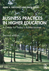 Cover image: Business Practices in Higher Education 2nd edition 9781138365384