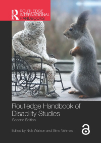 Imagen de portada: Routledge Handbook of Disability Studies 2nd edition 9781138365308
