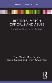 Imagen de portada: Referees, Match Officials and Abuse 1st edition 9780367633592