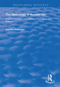 Cover image: The Genealogy of Knowledge 1st edition 9781138363618