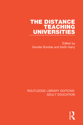 Cover image: The Distance Teaching Universities 1st edition 9781138363601