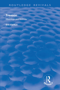 Cover image: Treason 1st edition 9781138362574