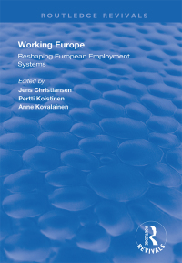 Omslagafbeelding: Working Europe 1st edition 9781138359093