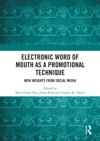 Omslagafbeelding: Electronic Word of Mouth as a Promotional Technique 1st edition 9780367584764