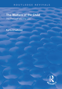 Cover image: The Welfare of the Child 1st edition 9781138360778