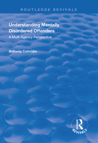 Immagine di copertina: Understanding Mentally Disordered Offenders 1st edition 9781138359956