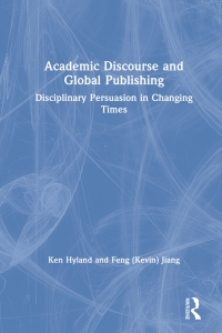 Titelbild: Academic Discourse and Global Publishing 1st edition 9781138359000