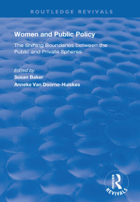 Imagen de portada: Women and Public Policy 1st edition 9781138358874