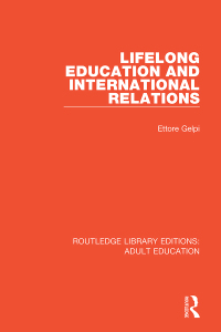 Immagine di copertina: Lifelong Education and International Relations 1st edition 9781138352988