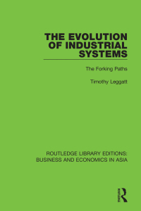 Imagen de portada: The Evolution of Industrial Systems 1st edition 9781138353053