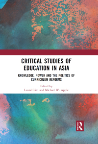 Titelbild: Critical Studies of Education in Asia 1st edition 9780367729868