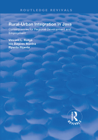 Cover image: Rural-Urban Integration in Java 1st edition 9781138352261