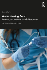 Imagen de portada: Acute Nursing Care 2nd edition 9781138352018