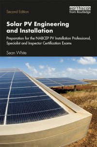 Imagen de portada: Solar PV Engineering and Installation 2nd edition 9781138348578