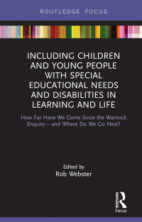 Cover image: Including Children and Young People with Special Educational Needs and Disabilities in Learning and Life 1st edition 9781138348868