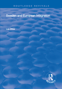 Titelbild: Sweden and European Integration 1st edition 9781138345751