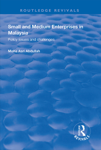 Cover image: Small and Medium Enterprises in Malaysia 1st edition 9781138344761