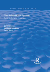 Imagen de portada: The Italian Urban System 1st edition 9781138344488