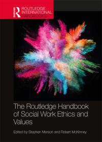 Titelbild: The Routledge Handbook of Social Work Ethics and Values 1st edition 9781138343931
