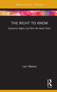 Titelbild: The Right to Know 1st edition 9781032039107